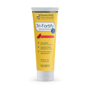 Tri-Fortify-Watermelon-Tube-front Tri-Fortify Watermelon® Liposomal Glutathione – Watermelon Tube